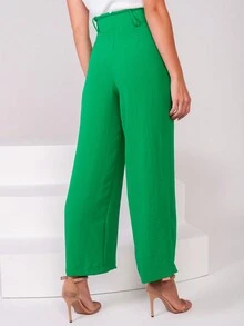 Women Pants - Màu xanh Ô liu - Xem 2