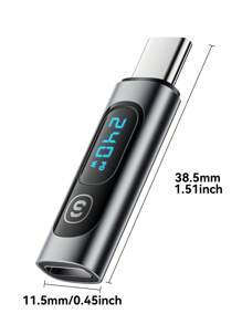 ESSAGER Essager 240W USB C Adapter Type C To USB C 3.0 2.0 OTG Connector Digital Display Data Adapter 100W For  Pro Air Samsung