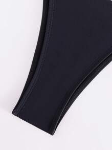 Steel Supportive Bikini Set With Sexy Thong Bottom And Separated Top Summer