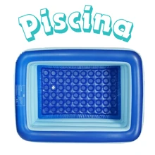 Alberca Piscina Para Niños Para Exterior E Interiores 130 cm Multicolor