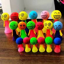 1/5/10 Pezzi Divertente Gioco Di Rimbalzo Delle Bambole Da Regalare Ai Bambini Per Feste, Regalo Di Compleanno, Souvenir, Riempitivo Per Pinata , Sacco Giocattolo Premio Per Asilo/nido O Scuola