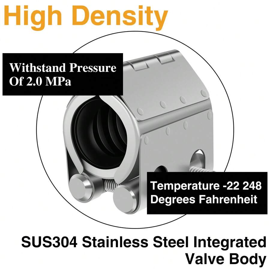 Pipe Repair Clamp 304 Stainless Steel Pipe Leak Sealer Premium Leak