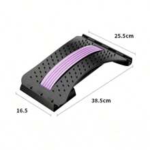 Spine Lumbar Support Cushion Pad, Back Stretcher, Multi-Level Lumbar & Back Massager, Adjustable Neck & Waist Exerciser, Waist Support Reliever For Neck, Back & Waist Gym Accessories