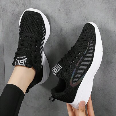 Scarpe da running per donne, scarpe da ginnastica sportive, scarpe da ginnastica traspiranti e leggere, scarpe da passeggio con cuscinetti, scarpe a collo basso, calzature per passeggiate, fitness, con lacci, per camminare, palestra, jogging, fitness, atletica, casual