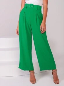 Women Pants - Màu xanh Ô liu - Xem 1