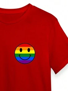 Men T-Shirts - 紅色 - 查看 2