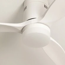 Create Silent 40W Ceiling Fan Ø132 Cm With 15W LED Light With Remote Control - ✅ 24/48H Delivery In Spain (Peninsula) - WIND CALM