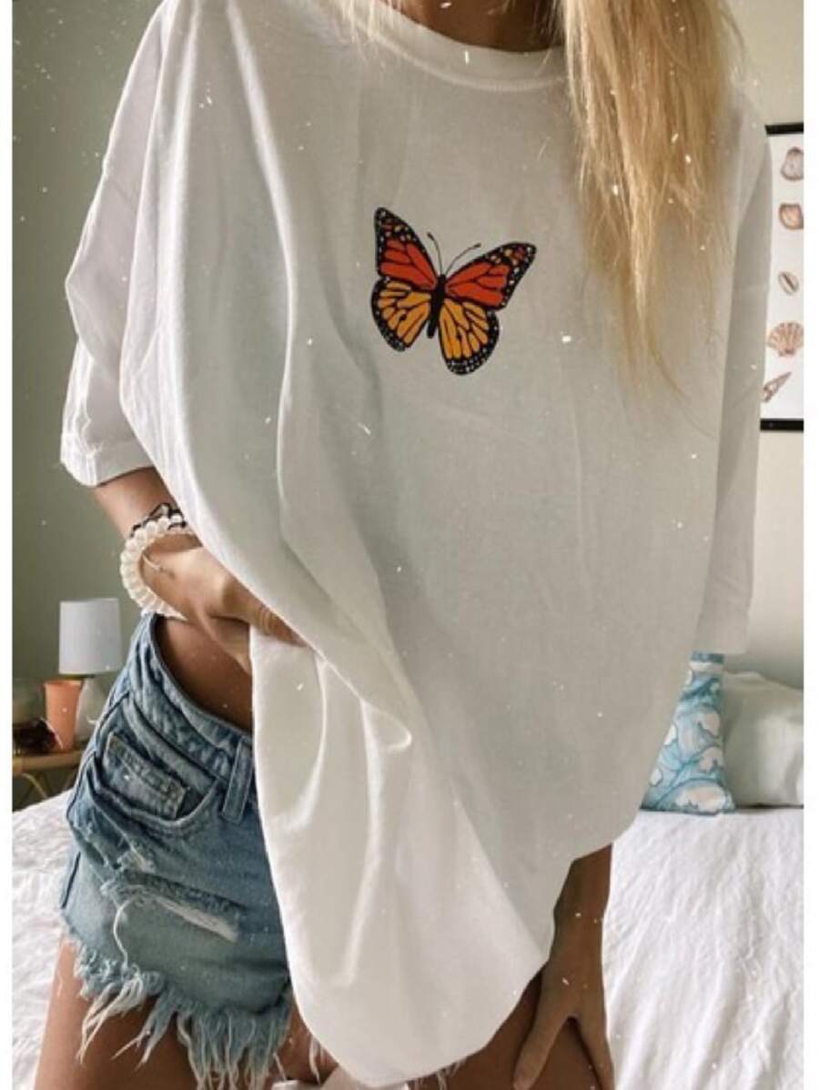 Women T-Shirts - trắng - Xem 1