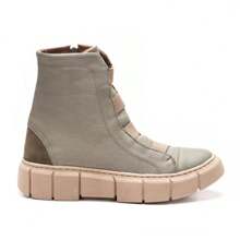 Women Pant Boots - 橄欖綠 - 查看 4