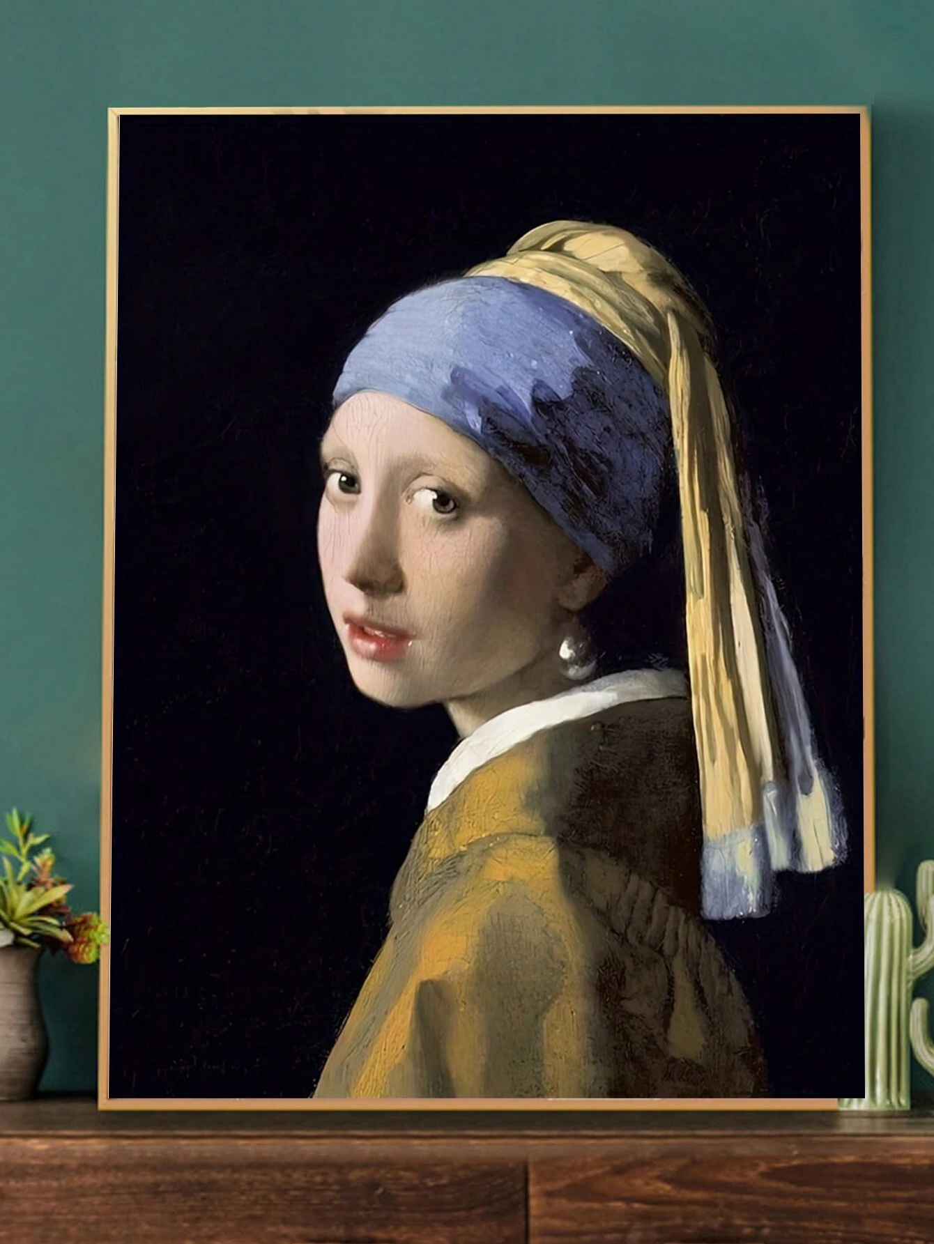 ヨハネス・フェルメール 真珠の耳飾りの少女 証明書付き 高島屋購入