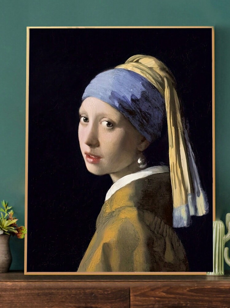 ヨハネス・フェルメール「真珠の耳飾りの少女」クラシックアート複製