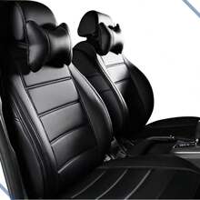 Almofada Proteção De Encosto Pescoço Banco Carro - Preto - Visão 2