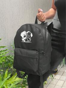 Women Functional Backpacks - 黑色 - 查看 2