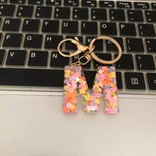 Móc khóa hình trái tim lấp lánh chữ cái đầu A-Z dễ thương dành cho cả nam và nữ, móc khóa chữ cái bằng acrylic cho ví, trang trí túi xách, quà lưu niệm ngày lễ tình nhân, phụ kiện ô tô, túi xách, đồ lưu niệm trường học, phong cách Goth, Y2k, ý tưởng quà tặng Giáng sinh, dây đeo túi có ngăn đựng thẻ, phụ kiện ô tô, móc khóa túi - Hồng - Xem 11