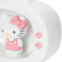 Miniso 三丽鸥 Hello Kitty 电视机造型桌面摆件，家居装饰品，生日礼物，型号：IM-7017（1 件装） - 白色 - 查看 6