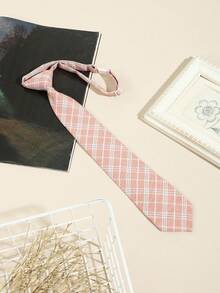 1 Miếng Của phụ nữ Đúng mốt Lưới Mẫu sọc JK Dày lên Cà vạt , Thích hợp Đối với Trường học , Ngày đêm Và Đi ra ngoài - Nhiều màu - Xem 10