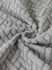 1pc Chenille Fabric Sofa Cushion Cover, Simple, Modern, Anti-Skid Seat Pad For All Seasons
