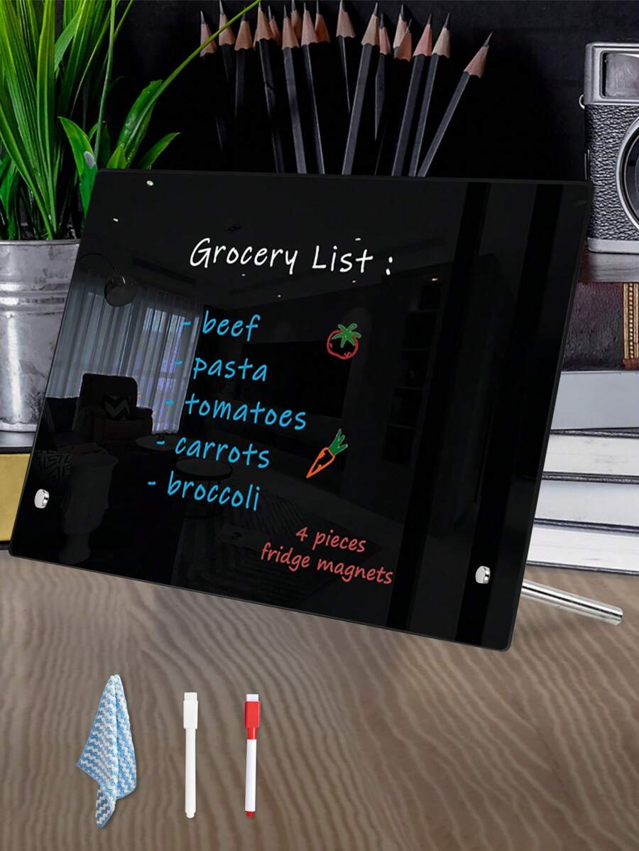 ACRYLIQUE TABLEAU D'ÉCRITURE Hebdomadaire Étudiant De Notes En EUR 22