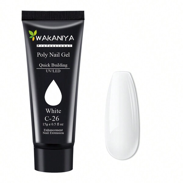 Set de gel pentru unghii Halloween Poly, 10 culori disponibile, potrivit pentru începători și profesioniști, pentru extensia unghiilor și modele de unghii diy acasă