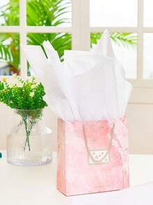 10/30/100 件白色/黑色薄纸套装、节日工艺纸、DIY 礼品包装用品、生日派对装饰品 - 彩色 - 查看 4