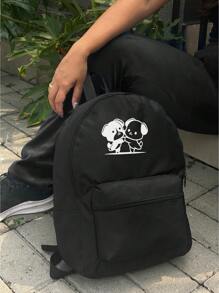 Women Functional Backpacks - 黑色 - 查看 3