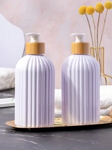 3M 1pc 500ml/16.9oz Refillable Lotion Dispenser, Ideal For Home, Hotel, Bathroom Use Home Bathroom Decor Fall Decor Back To School