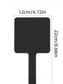 1pc Convenient Handheld Mirror With Handle, Single-Sided Portable Compact Mirror For Makeup And Beauty - Black - View 3