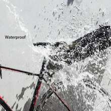 ROCKBROS Cycling Foldable Tail Rear Bag Bike Saddle Bag Waterproof Reflective14L Large Capacity - Brown - View 5