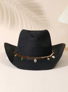 1 Miếng Không giới tính Màu hồng Tua Trang trí Boho Cô gái cao bồi Mũ Mũ Rơm Visor Nón cao bồi Mũ đi biển Cho bữa tiệc - Nhiều màu 4 - Xem 20