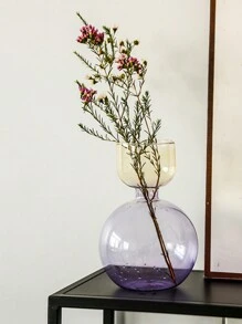 1pc Glass Vases Nordic Candlestick Wedding Decoration Home Decor Flower Vase