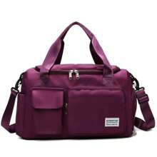 Travel Duffel Bags - Purple - View 4
