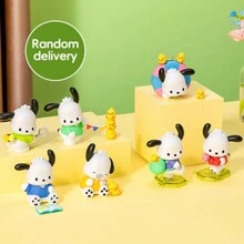 Miniso Sanrio Pochacco Going To School Is Really Fun Series Blind Box Ornaments Single Box (1pc, Random Delivery) - Yellow - View 1