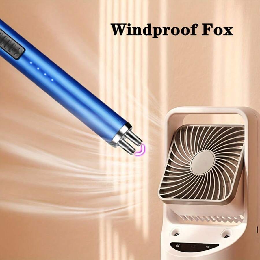 1pc, Electric Lighter Igniter Rechargeable Arc USB Lighter, Candle