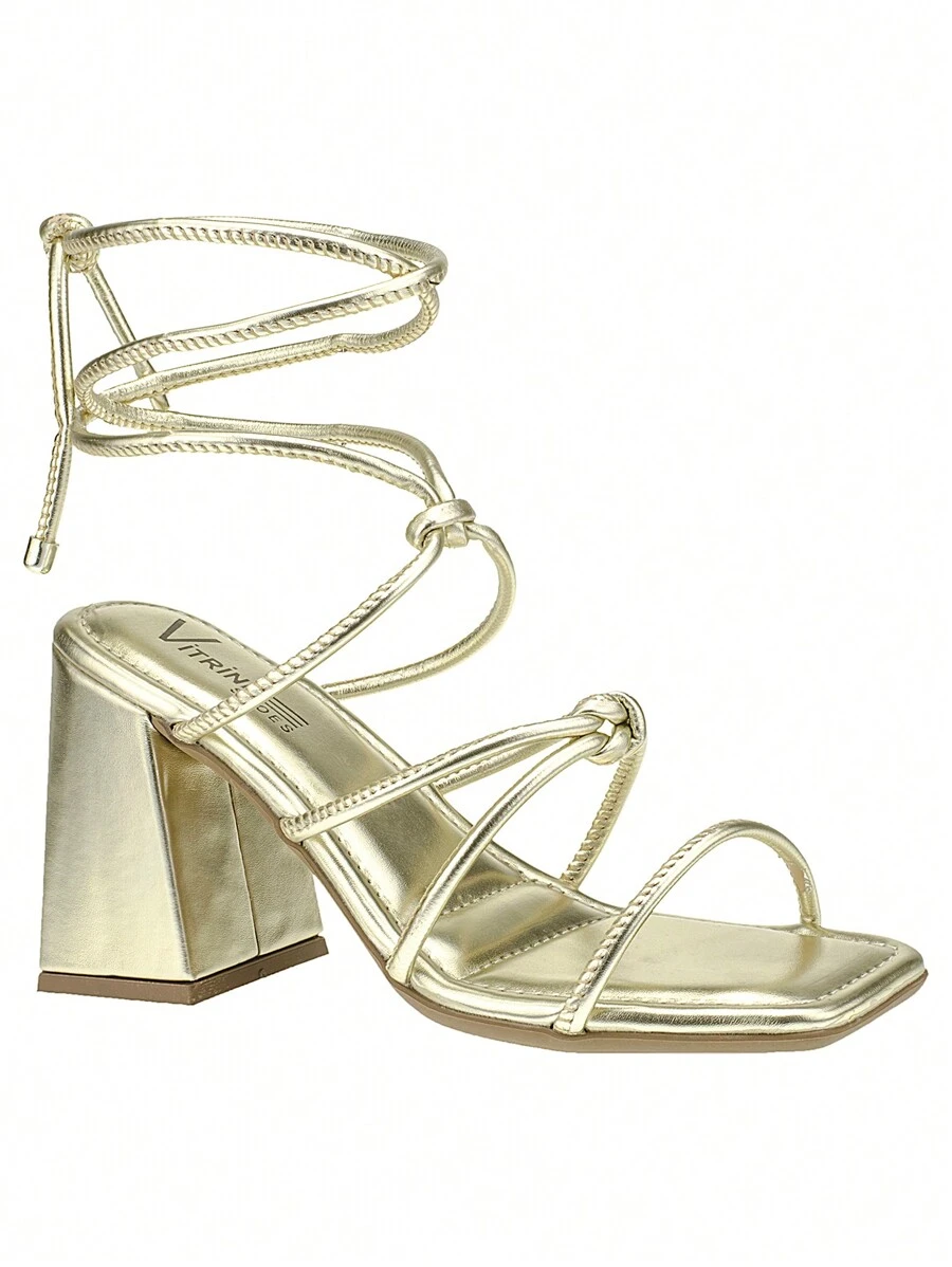 Vitrine shoes Women Heeled Sandals - 金色 - 查看 1