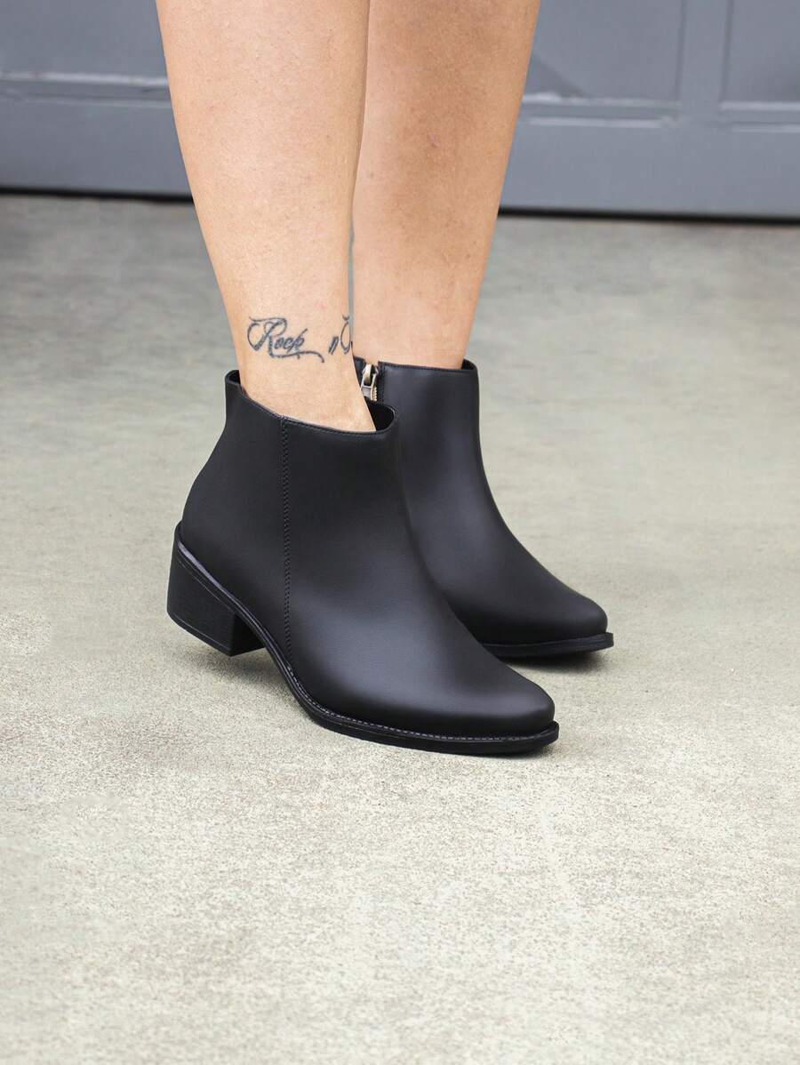 Women Ankle Boots & Booties - Negro - Ver 1