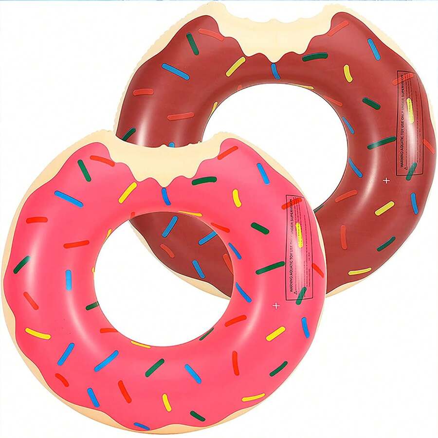 Doughnut Pool Upright1 PieceDoughnut Swim Ring Adult Inflatable