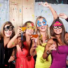 4PCS Kentucky Derby Headband Kentucky Run For The Roses Decorations Horse Kentucky Derby Horse Racing - Black - View 3