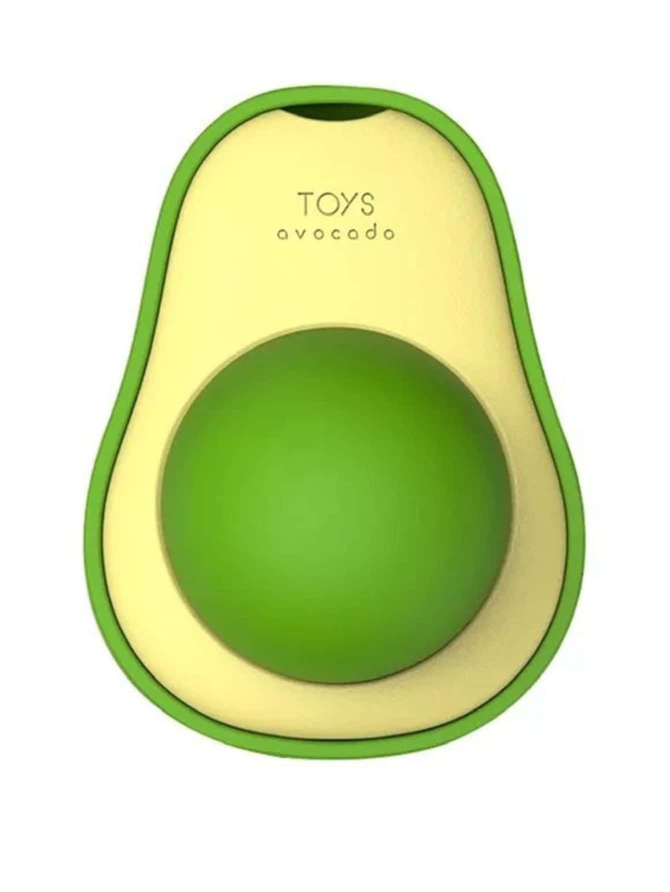 Abacate de Brinquedo Catnip para Gatos Natural Interativo