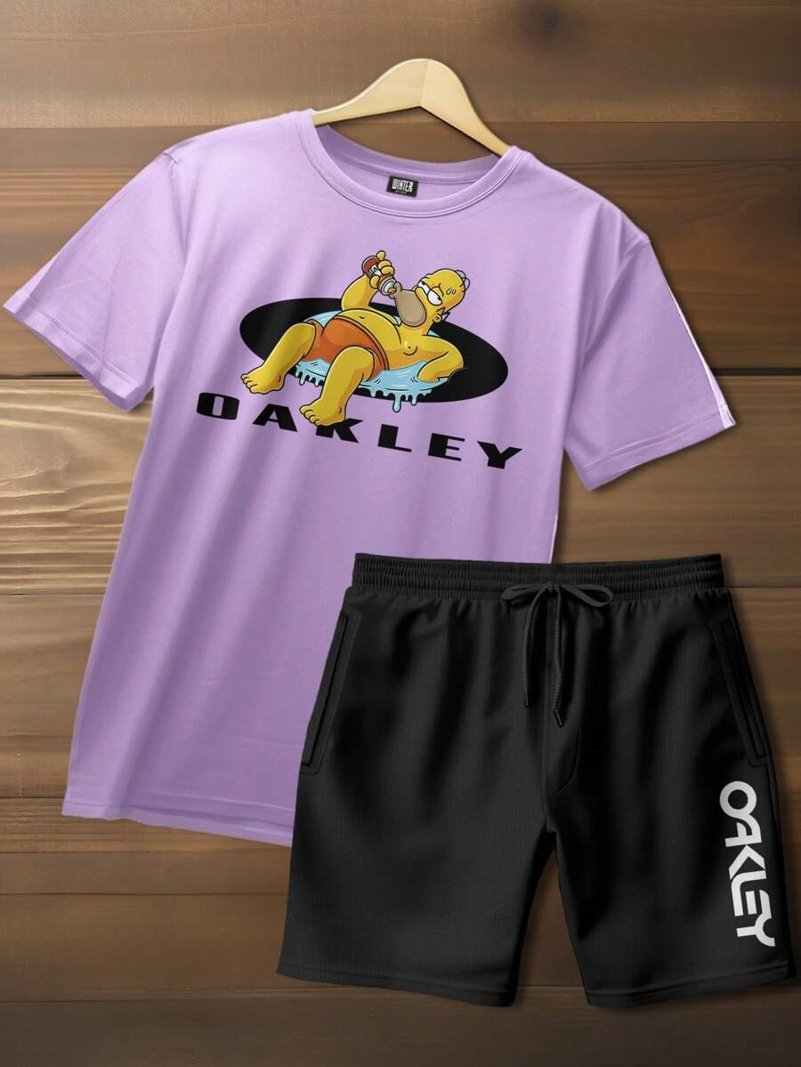 Men T-Shirts - Màu Cam san hô - Xem 1