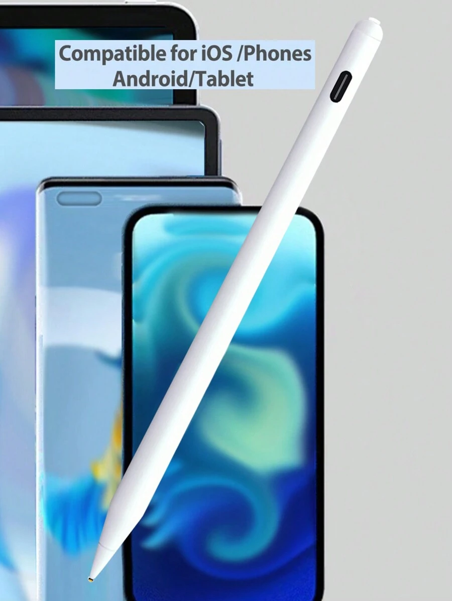 Stylus For Touch Screen, Peel-Off Stylus For Android And IOS Tablet/Phone, Rechargeable Universal Stylus Compatible With Apple Phone/Ipad/Phone Tablet