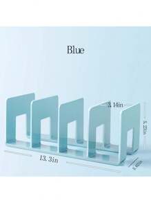 Student Book Shelf Office Reading Shelf Book Folder Desk Bookshelf Desktop Fixed Book Storage Artifact Shelf Divider Board Book - Clear - View 5