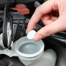 60 Piezas Limpia Parabrisas De Coche. Pastillas Efervescentes Para La Limpieza De Vidrios. Limpiador Sólido De Agua Para Accesorios Universales De Automóviles