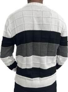 Men Sweaters - Xám - Xem 2