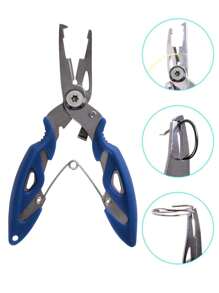 1pc Multifunctional Fishing Pliers - Blue - View 5