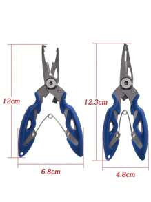 1pc Multifunctional Fishing Pliers - Blue - View 2