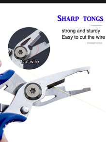 1pc Multifunctional Fishing Pliers - Blue - View 4