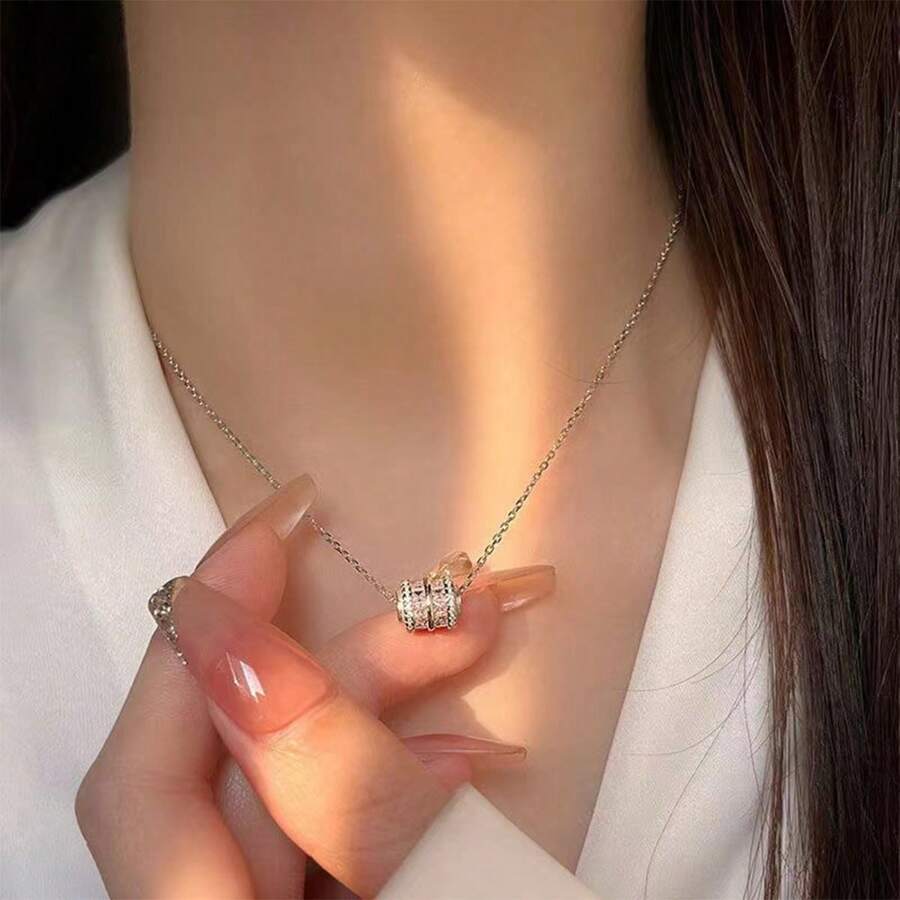 Màu hồng Dây chuyền thắt lưng Dây chuyền Đối với phụ nữ , Thanh lịch Và Duy nhất Phong cách ins Phụ kiện Đối với Bán sỉ - trắng - Xem 1