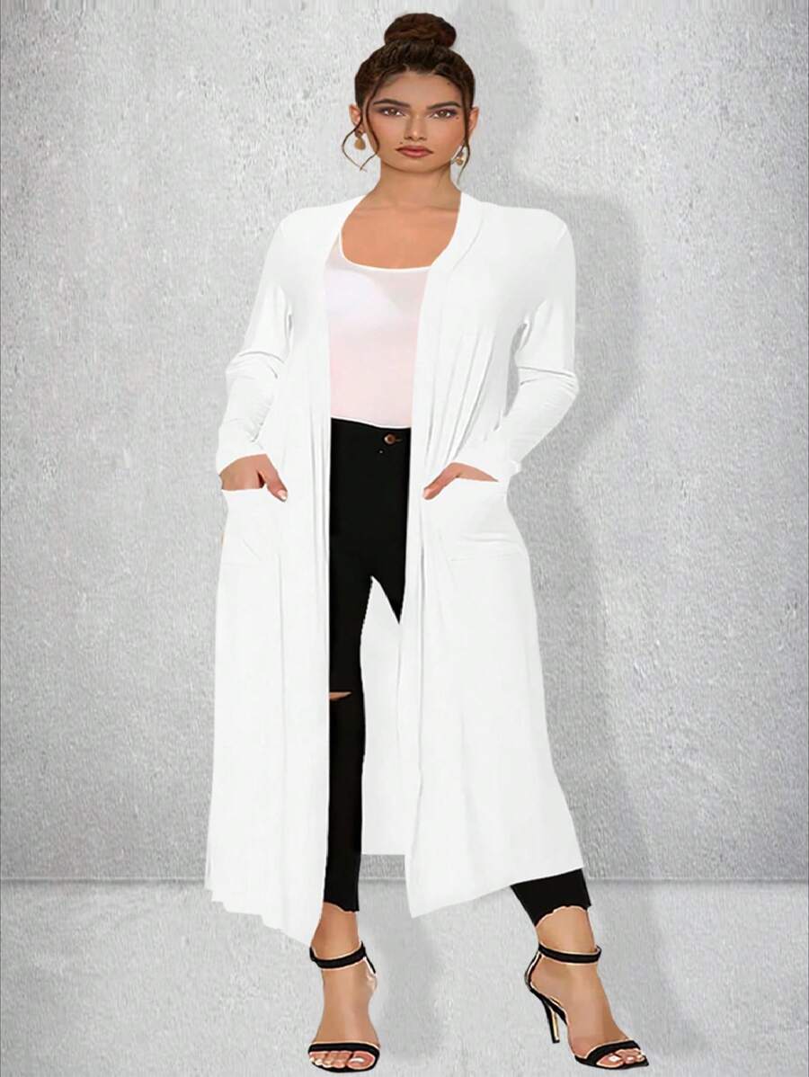 Women Cardigans - White - View 1