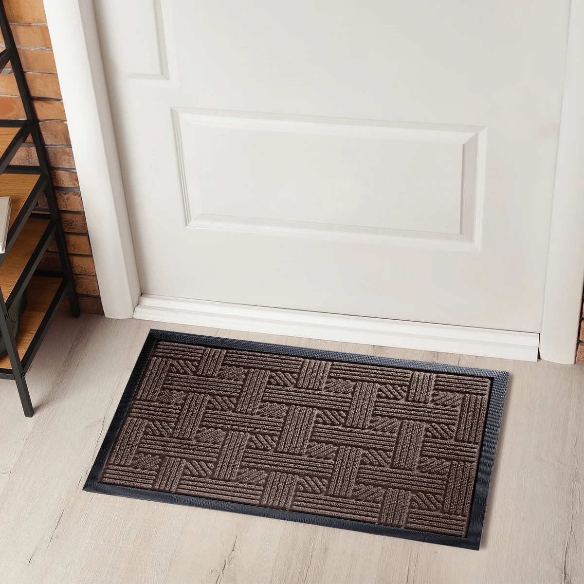 Tapete Antiderrapante Capacho Porta Entrada 40 x 60cm Emborrachado