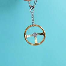 1 Miếng Kim loại Creative Ô tô/xe hơi Văn hoá Móc chìa khóa , Qủa tặng , Đồ trang trí , Hợp kim Ô tô/xe hơi Vô lăng Vật rủ xuống - màu đen - Xem 8